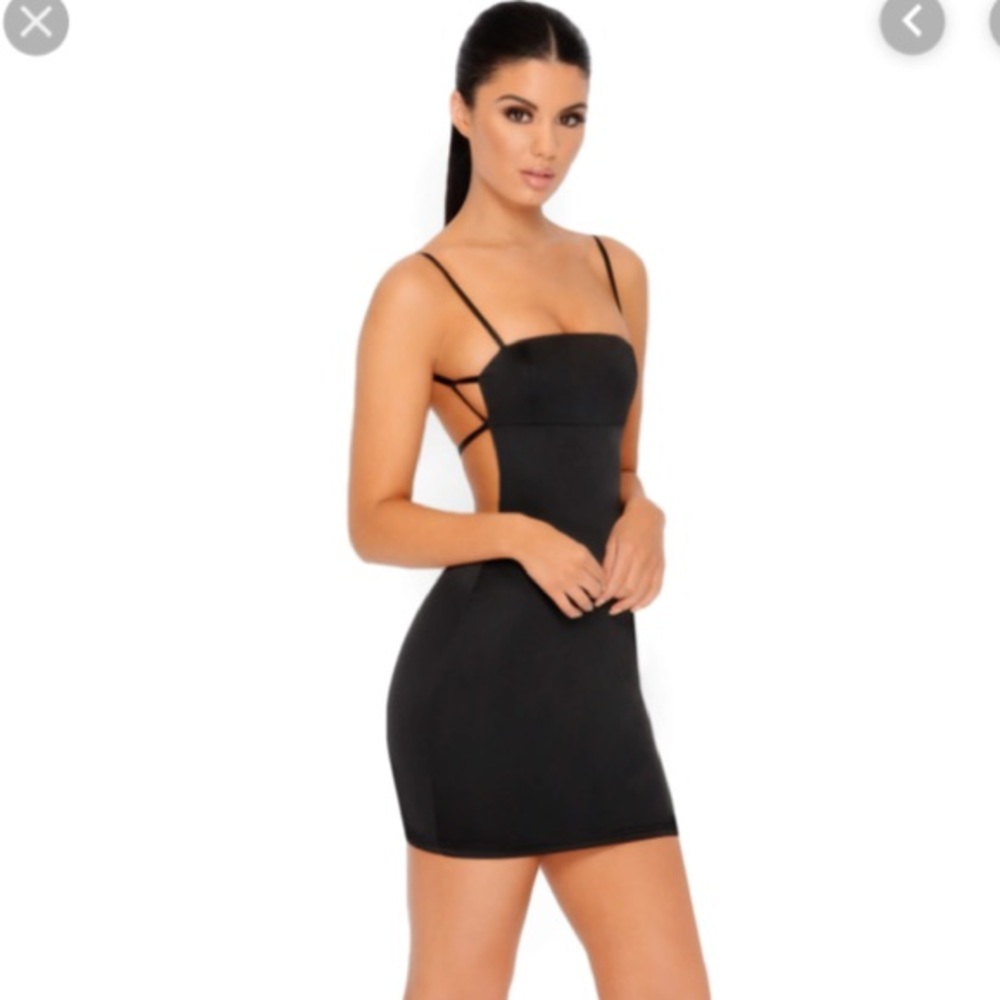 Black oh Polly mini dress